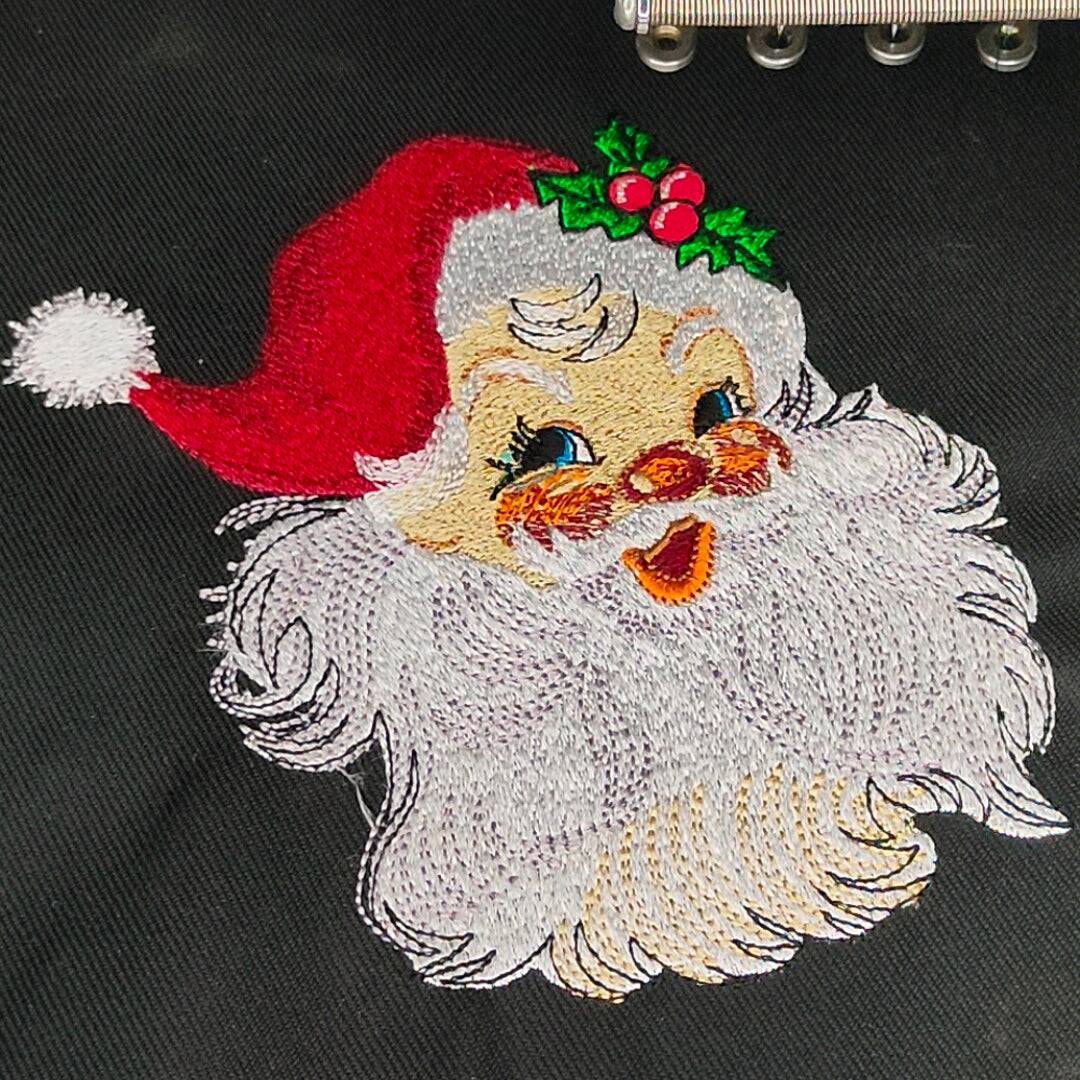 Christmas Santa Embroidery Design Files - 3 Size's