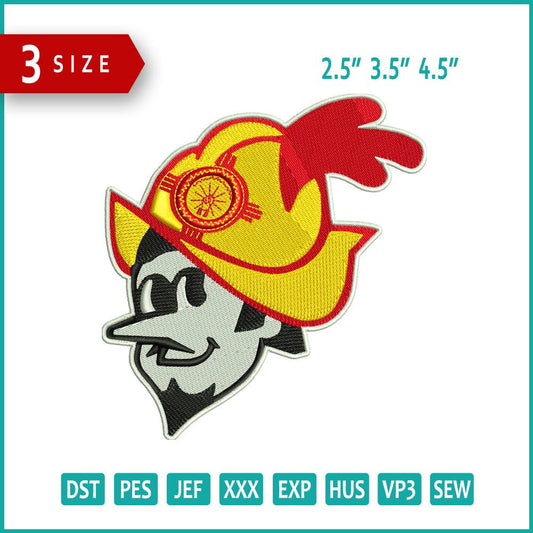 Albuq D 1 Base Embroidery