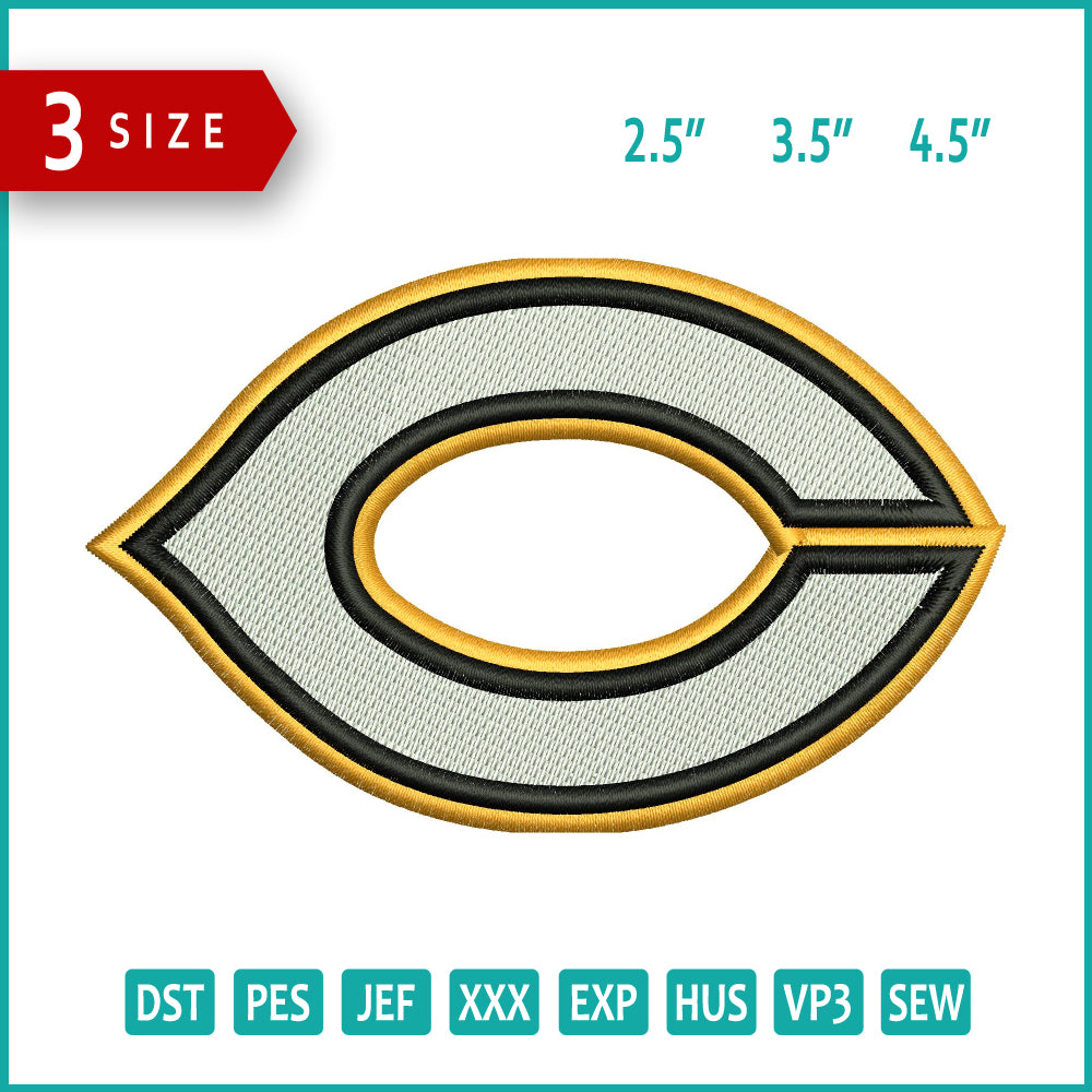 Commerce Tigers Embroidery Files - 3 Size's