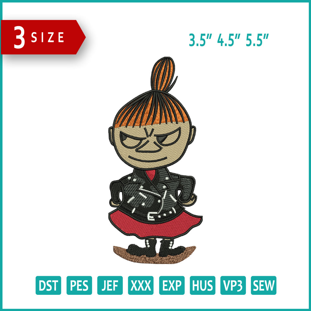 Justine lai Embroidery Design Files - 3 Size's