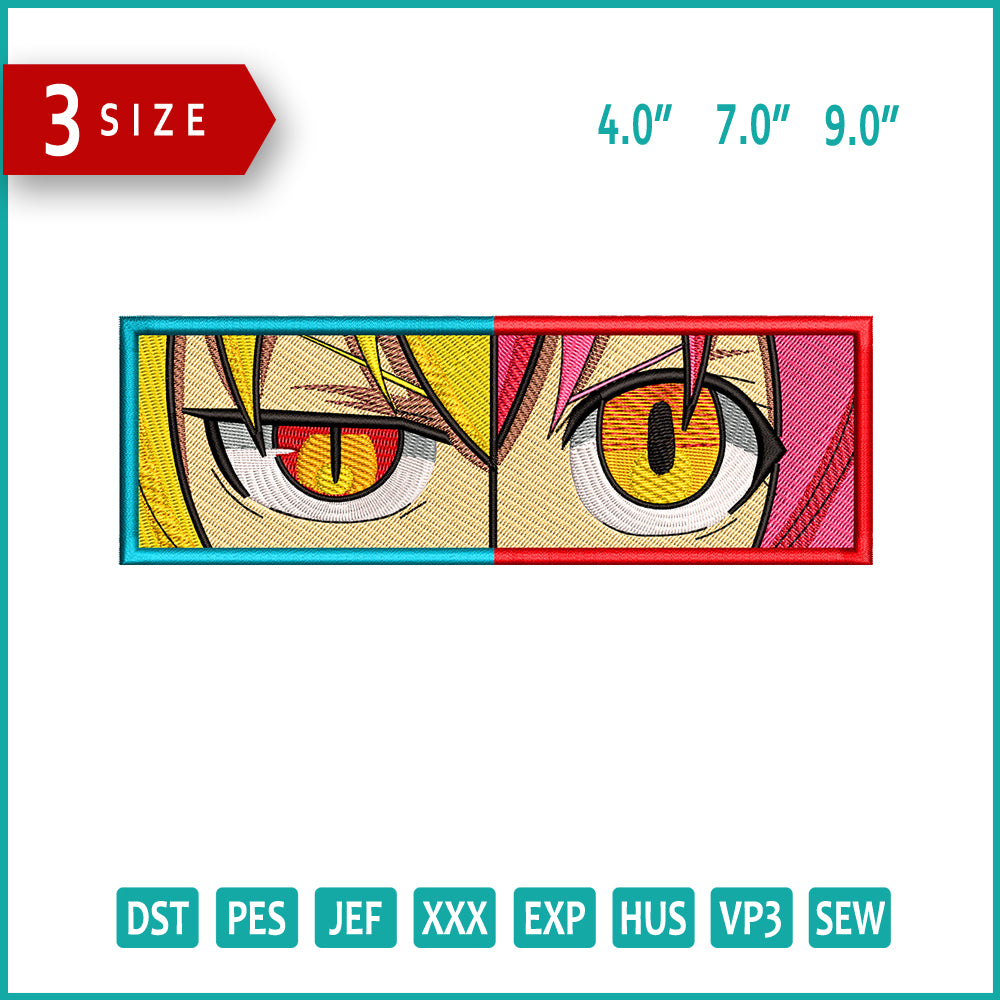 Tohru Embroidery Design Files - 3 Size's