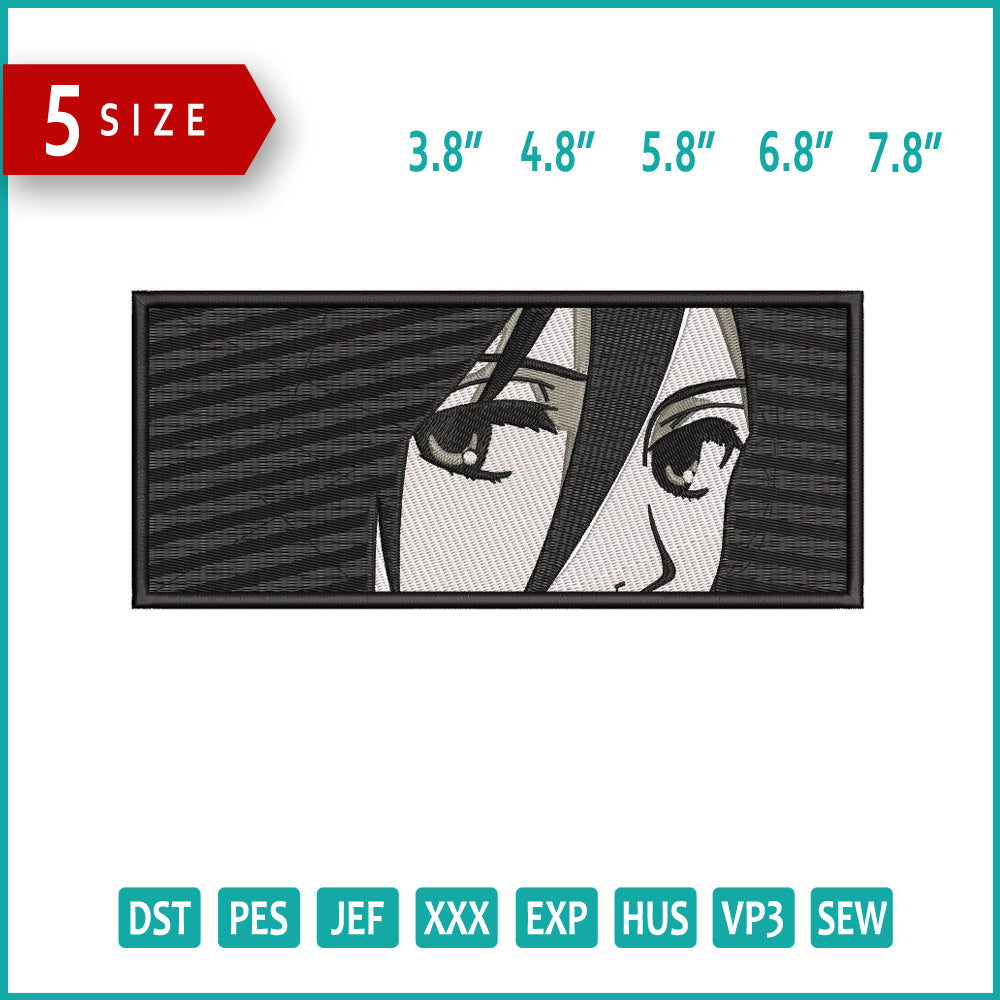 Mikasa Ackerman v5 Embroidery Design Files - 5 Size's