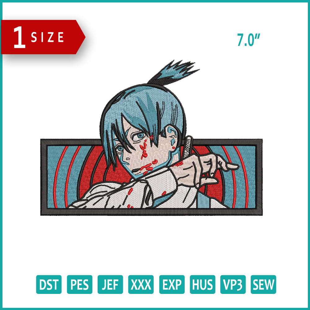 Aki Hayakawa v3 Embroidery Design Files - 1 Size