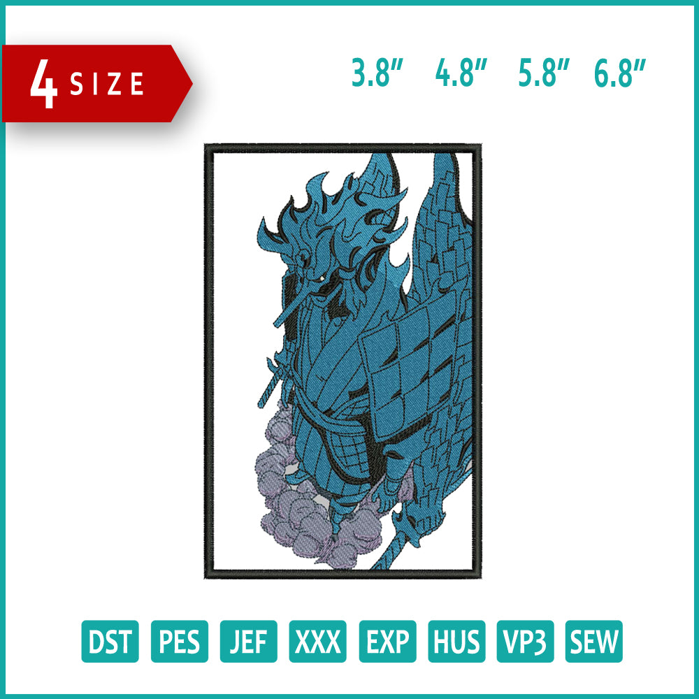 Susano Madara Embroidery Design Files - 4 Size's