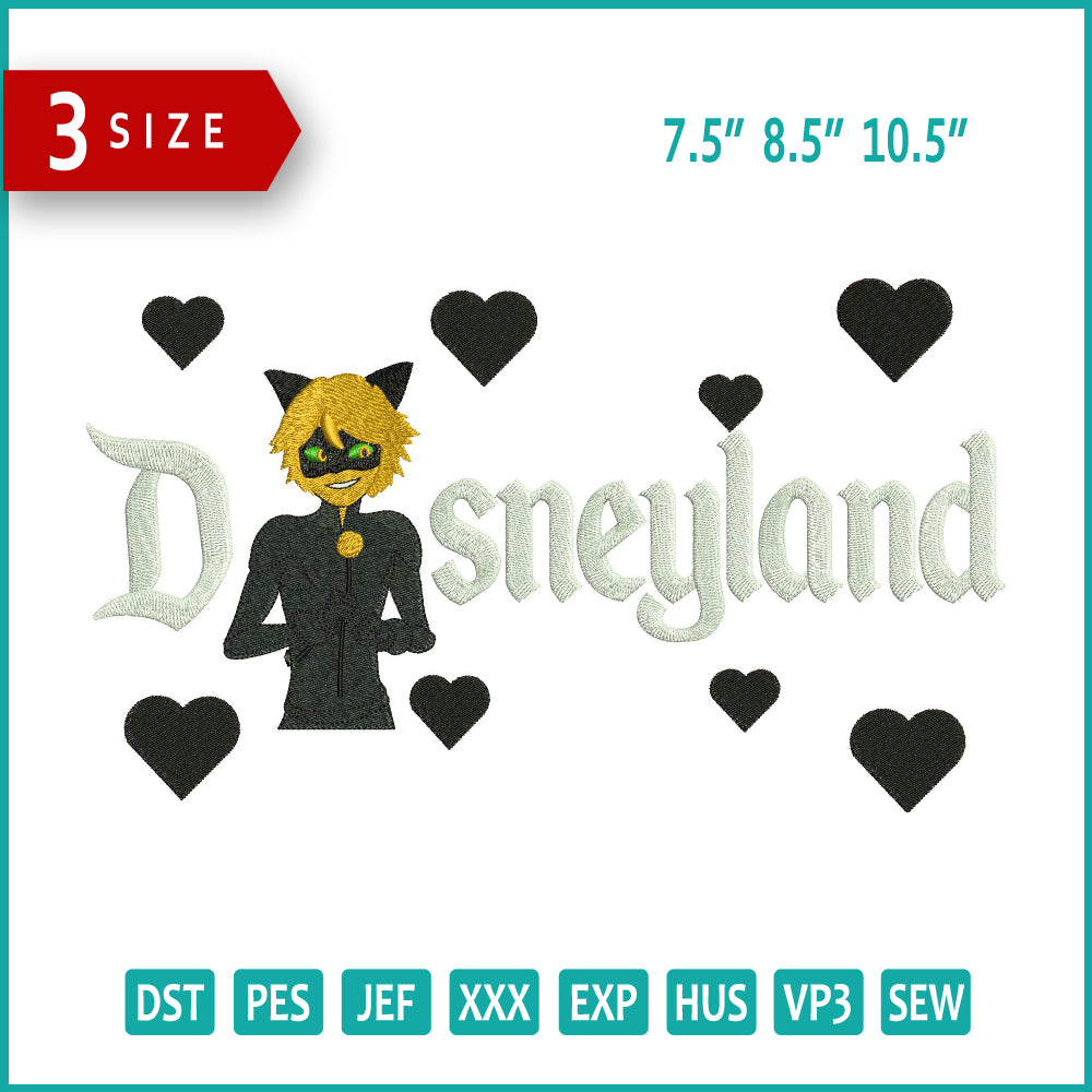 Adrien Agreste Disneyland Embroidery