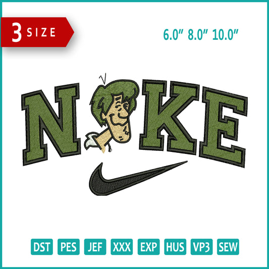 Archivos de diseño de bordado Nike Shaggy - 3 tamaños