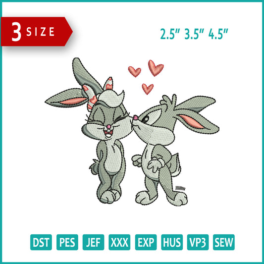 Archivos de diseño de bordado de Baby Lola con bichitos - 3 tamaños