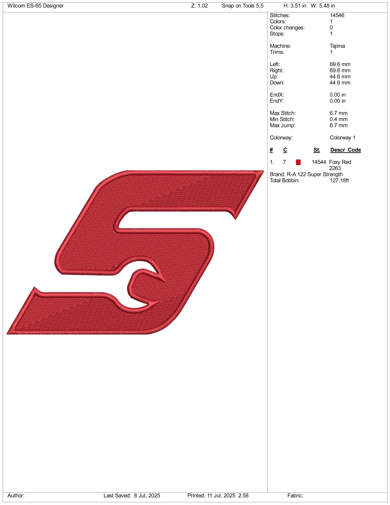 Snap On Tools Logo Embroidery Design Files - 3 Size's