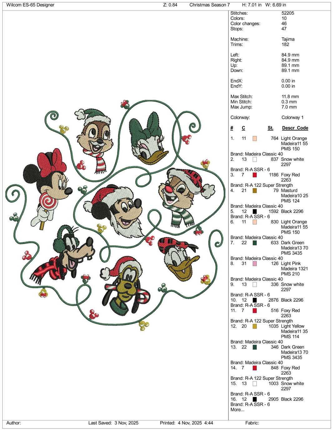 Disney Embroidery Designs USA | Disney Machine Embroidery Designs ...