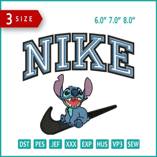 Nike Stitch Disney Embroidery Design Files - 3 Size's