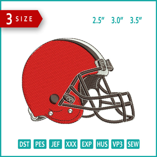 Baseball Helmet Embroidery Files - 3 Size's