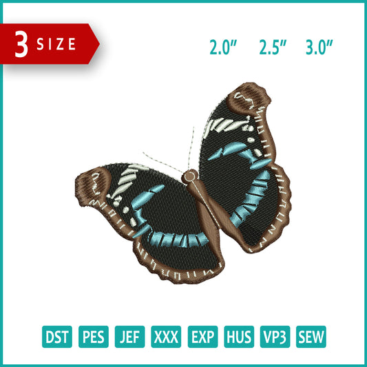 Butterfly v3 Embroidery Files - 3 Size's