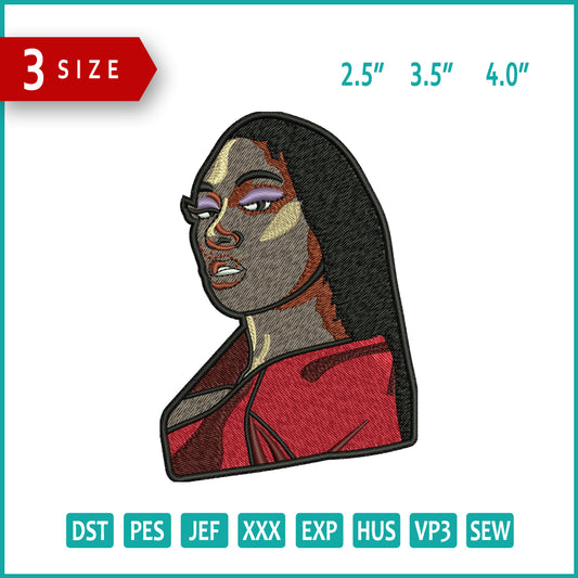 Otanwa v2 Embroidery Files - 3 Size's