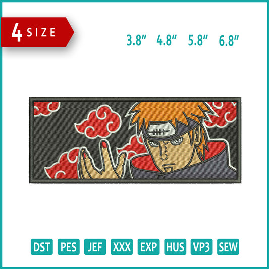 Naruto Uzumaki v2 Embroidery Design Files - 4 Sizes