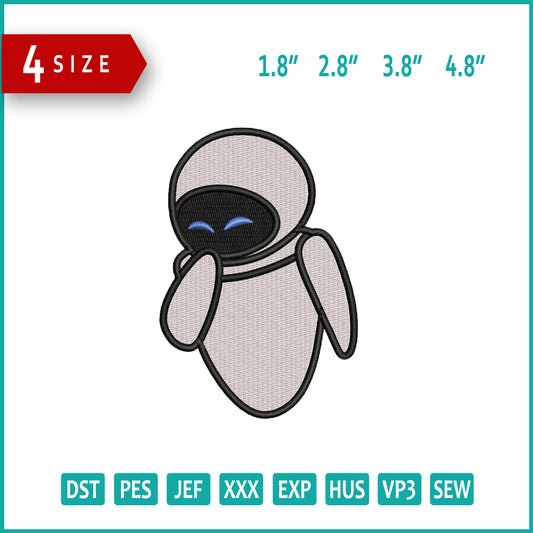 Eva Embroidery v2 Design Files - 4 Size's