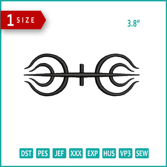 Senju Logo Embroidery Design Files - 1 Size