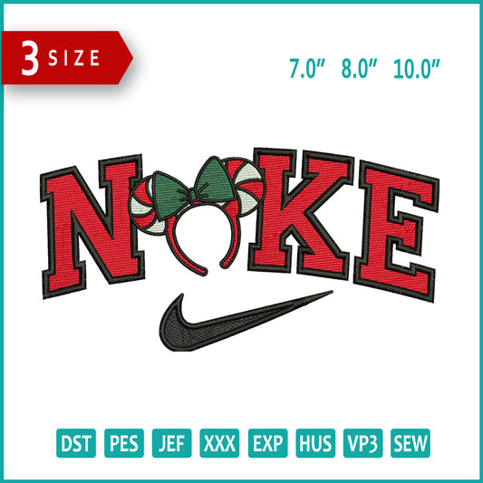 Nike Hairband Embroidery Design Files - 3 Size's
