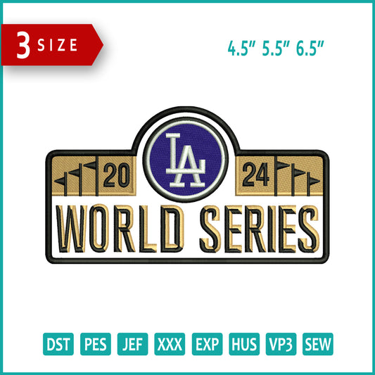 LA World Series Design Files - 3 Size's