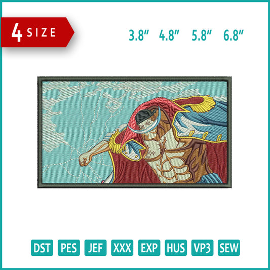 Edward Newgate v5 Embroidery Design Files - 4 Size's