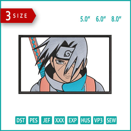 Jujutsu Kaisen v7 Embroidery Design Files - 3 Size's