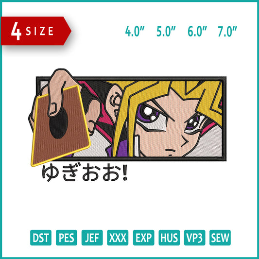 Yu-Gi-Oh! Trading Card Game Embroidery Design Files - 4 Size's