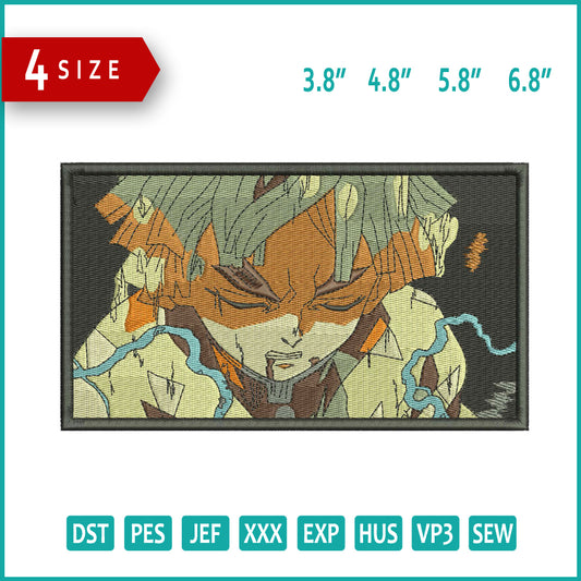 haganezuka Embroidery Design Files - 4 Size's