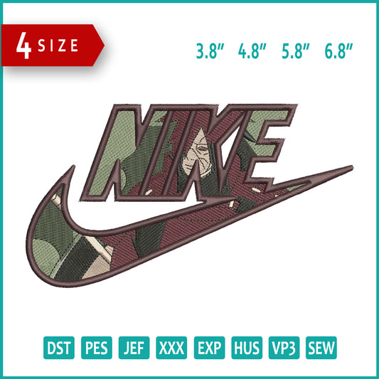 Madara Uchiha Swoosh v2 Embroidery Design Files - 4 Size's