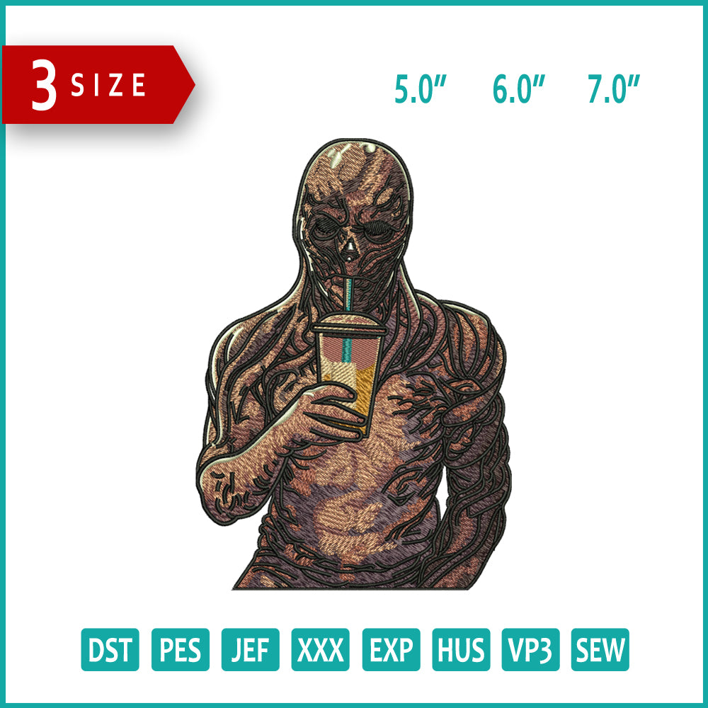 Vecna Embroidery Design Files - 3 Size's