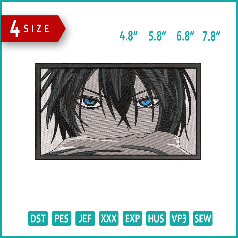 Yato Noragami v2 Embroidery Design Files - 4 Size's