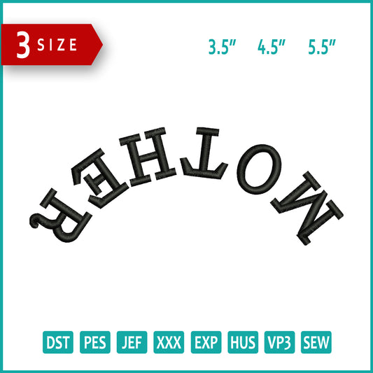 Mother Embroidery Files - 3 Size's