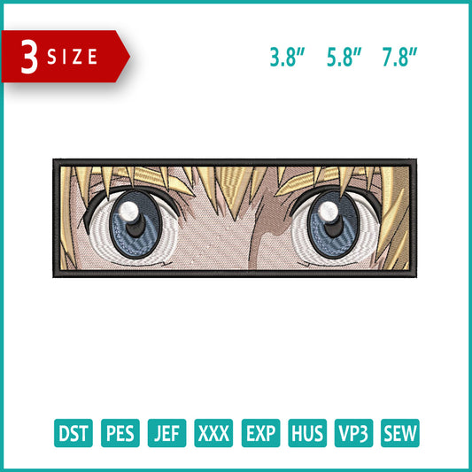 Armin Arlert v2 Embroidery Design Files - 3 Size's