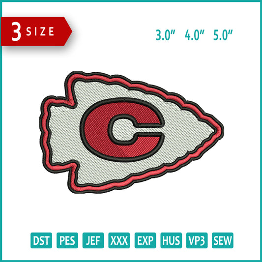Caldwell Ohio Embroidery Design Files - 3 Size's