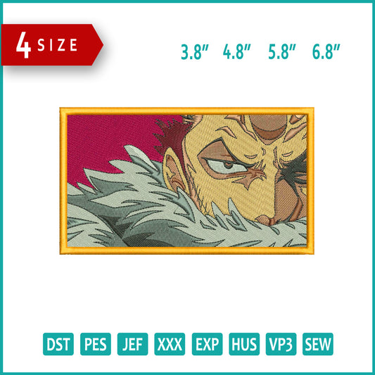Charlotte Katakuri Embroidery Design Files - 4 Size's