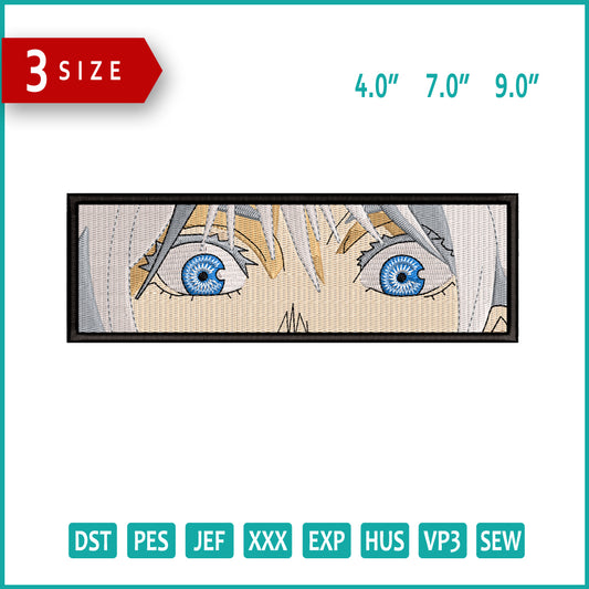 Jujutsu Kaisen v8 Embroidery Design Files - 3 Size's