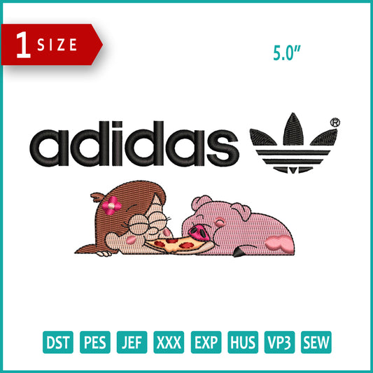 Adidas Logo v4 Embroidery Files - 1 Size