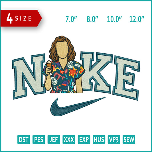 Nike Eleven Stranger Things Embroidery Design Files - 4 Size's