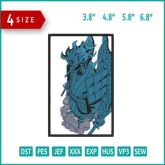 Susano Madara Embroidery Design Files - 4 Size's