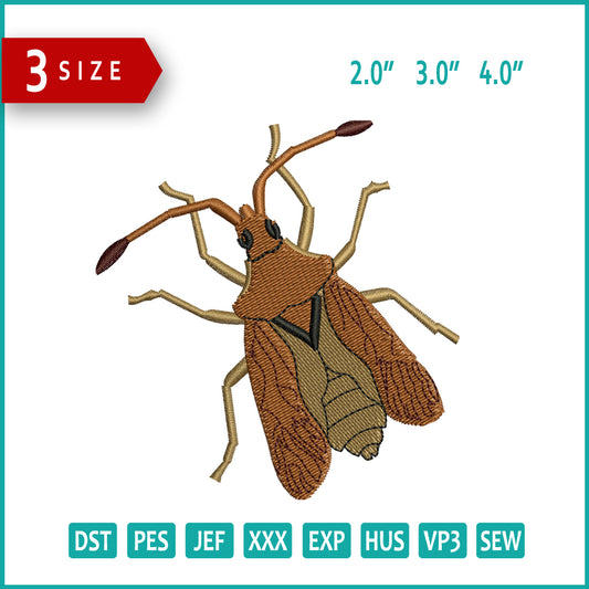 True Bee Embroidery Design Files - 3 Size's