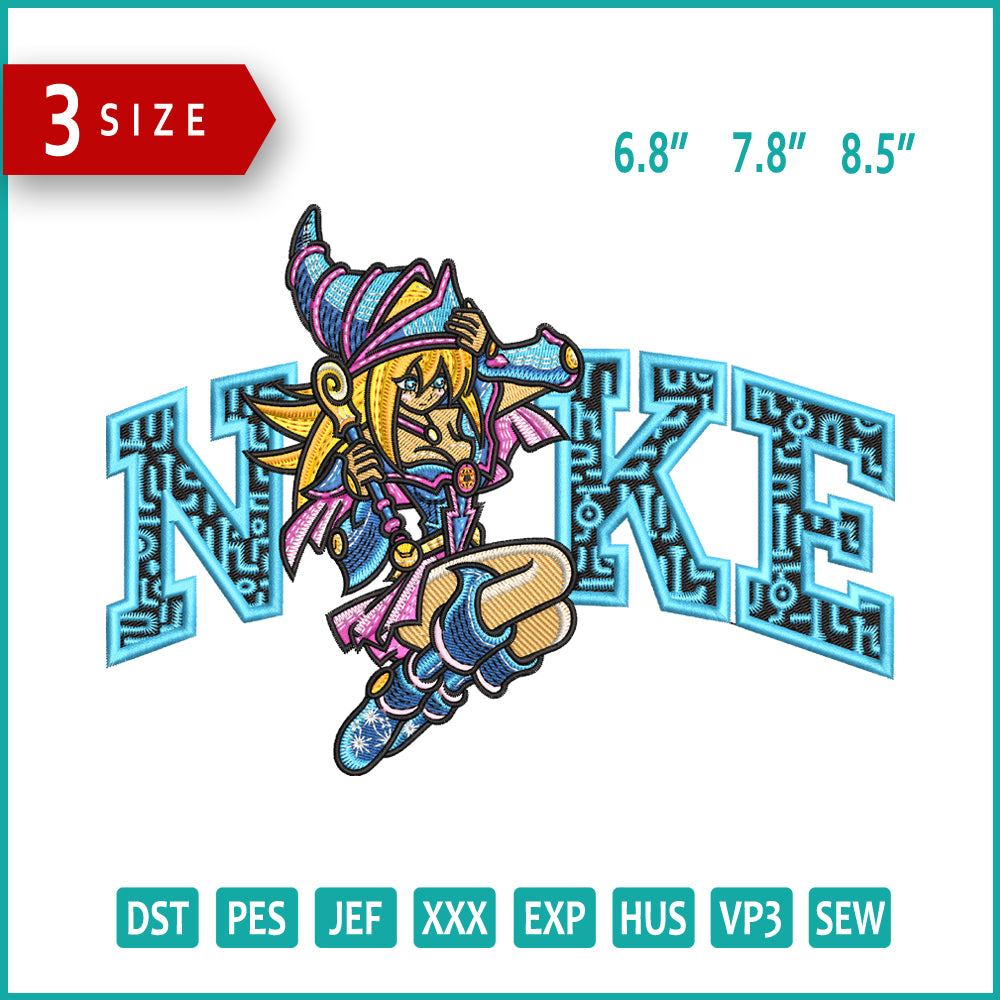 Nike Yu Gi Oh Embroidery Design Files - 3 Size's