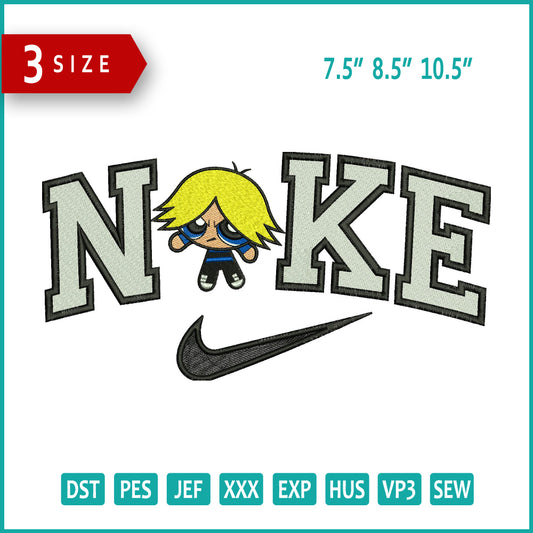 Nike Boomer Embroidery Design Files - 3 Size's