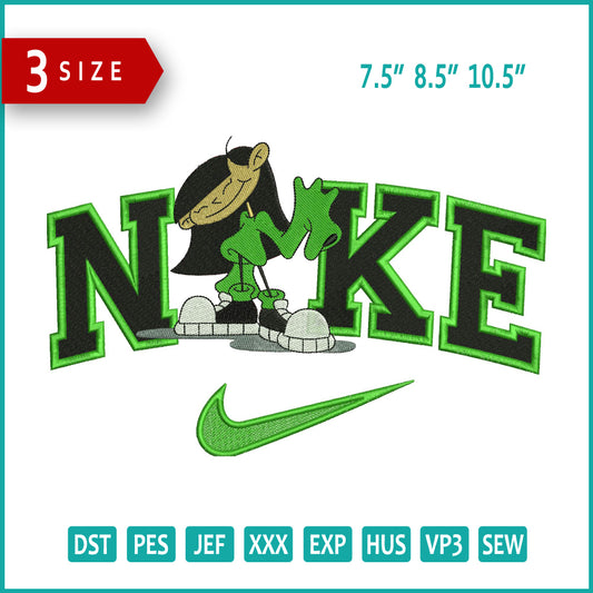 Nike Kids Next Door Number 3 Embroidery Design Files - 3 Size's