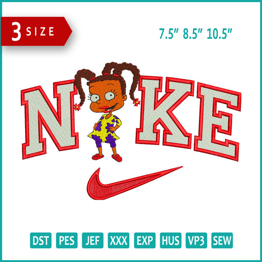 Nike Susie Carmichael Embroidery Design Files - 3 Size's