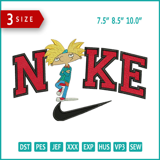 Nike Arnold Embroidery Design Files - 3 Size's