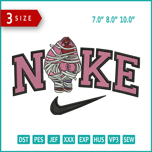 Archivos de bordado Nike Halloween Embarrassment (3 tamaños)