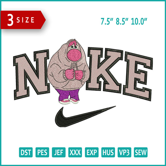 Nike Embarrassment Embroidery Design Files - 3 Size's