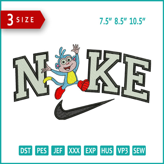 Nike Boots Embroidery Design Files - 3 Size's