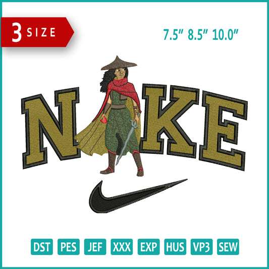 Nike Raya Embroidery Design Files - 3 Size's