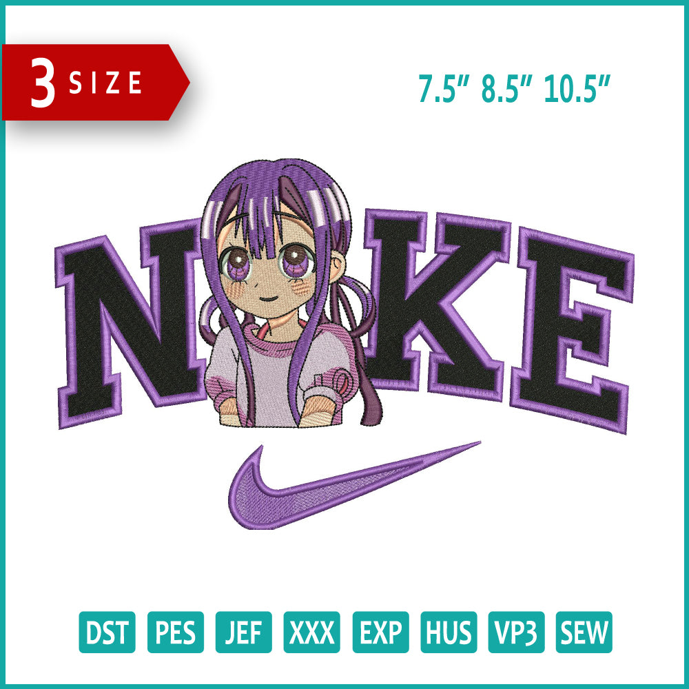 Nike Yashiro Nene Embroidery Design Files - 3 Size's