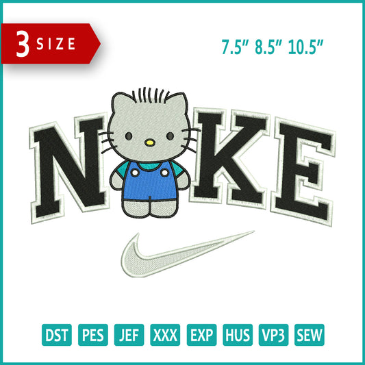 Nike Dear Daniel Embroidery Design Files - 3 Size's