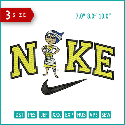 Archivos de bordado Nike Halloween Joy (3 tamaños)